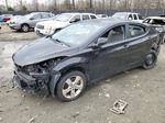 2011 Hyundai Elantra Gls Black vin: KMHDH4AE6BU145708