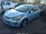 2011 Hyundai Elantra Gls (ulsan Plant) Blue vin: KMHDH4AE6BU160175