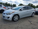 2012 Hyundai Elantra Gls Silver vin: KMHDH4AE6CU232736