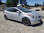 2012 Hyundai Elantra Gls Silver vin: KMHDH4AE6CU258656