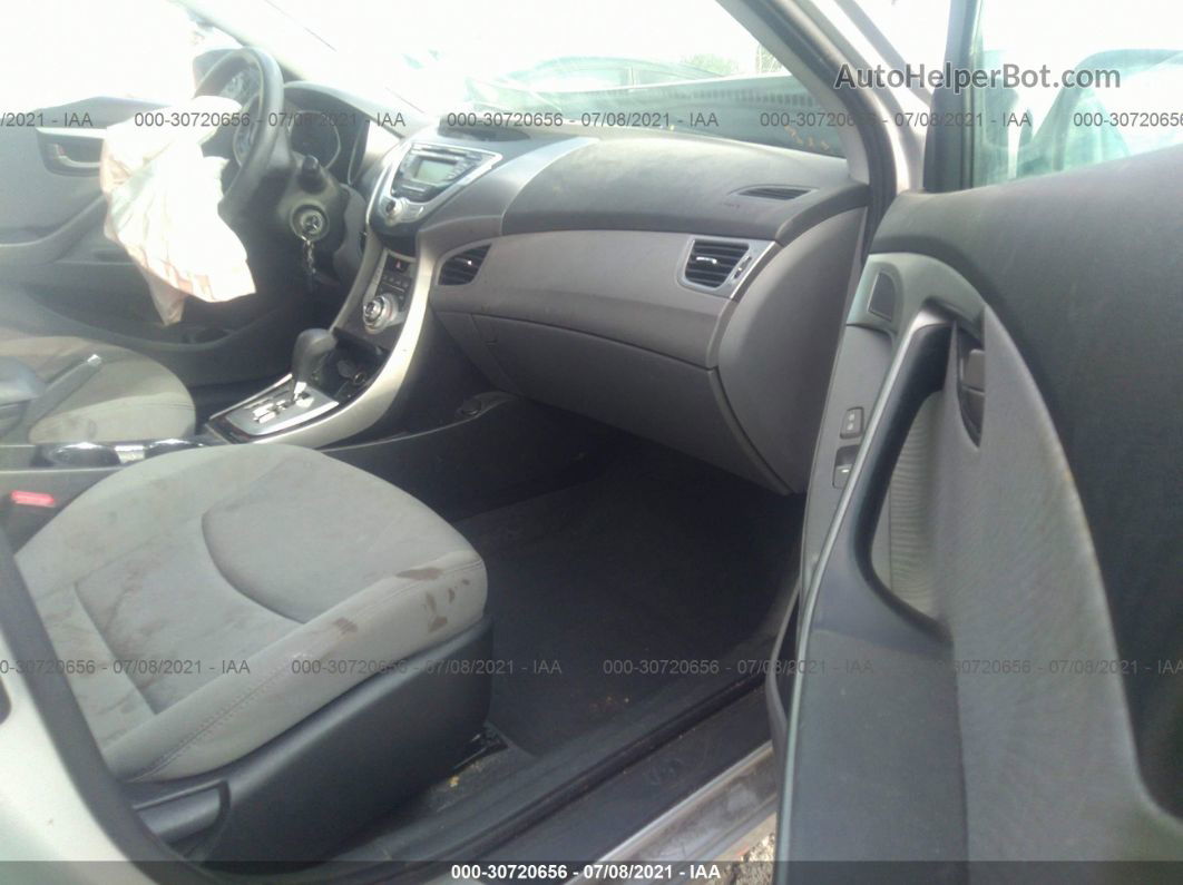 2012 Hyundai Elantra Gls Pzev Серебряный vin: KMHDH4AE6CU274209