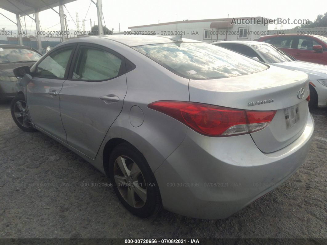 2012 Hyundai Elantra Gls Pzev Серебряный vin: KMHDH4AE6CU274209