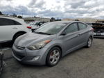 2012 Hyundai Elantra Gls Gray vin: KMHDH4AE6CU278454