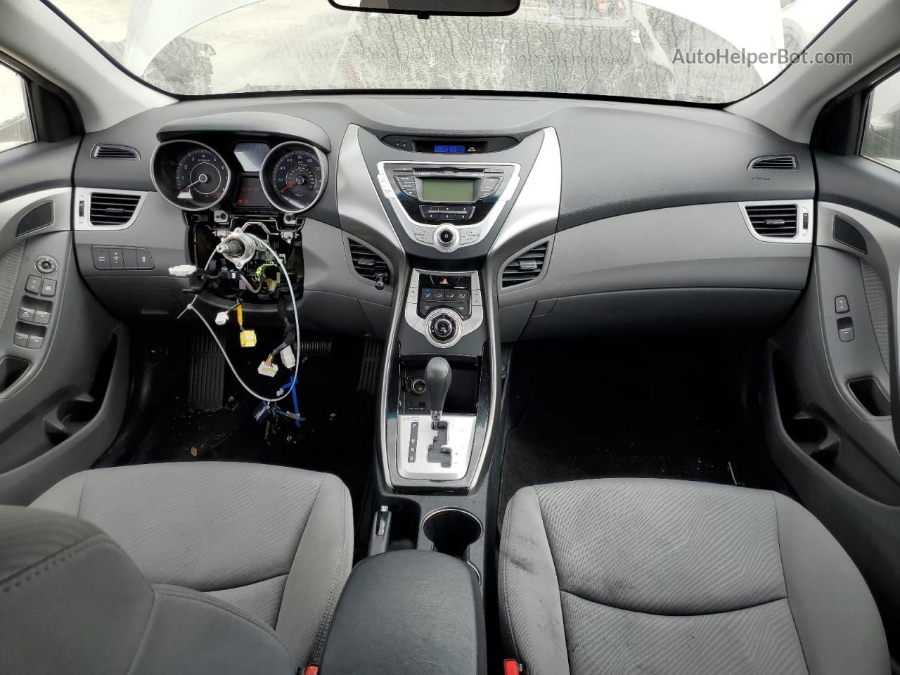 2012 Hyundai Elantra Gls Серый vin: KMHDH4AE6CU278454