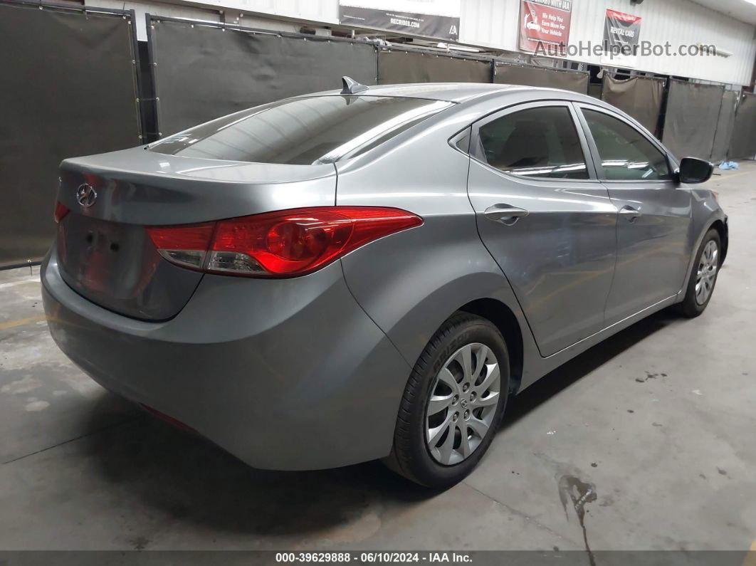 2012 Hyundai Elantra Gls (ulsan Plant) Silver vin: KMHDH4AE6CU282259