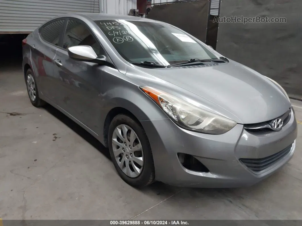 2012 Hyundai Elantra Gls (ulsan Plant) Silver vin: KMHDH4AE6CU282259