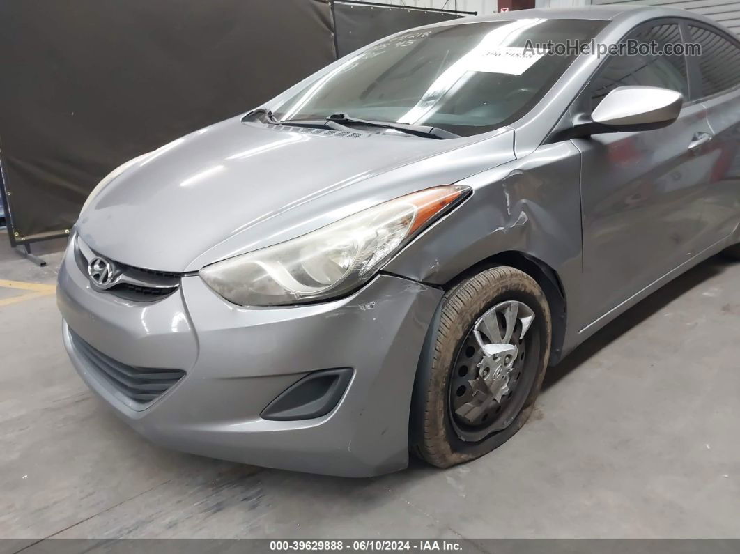 2012 Hyundai Elantra Gls (ulsan Plant) Silver vin: KMHDH4AE6CU282259