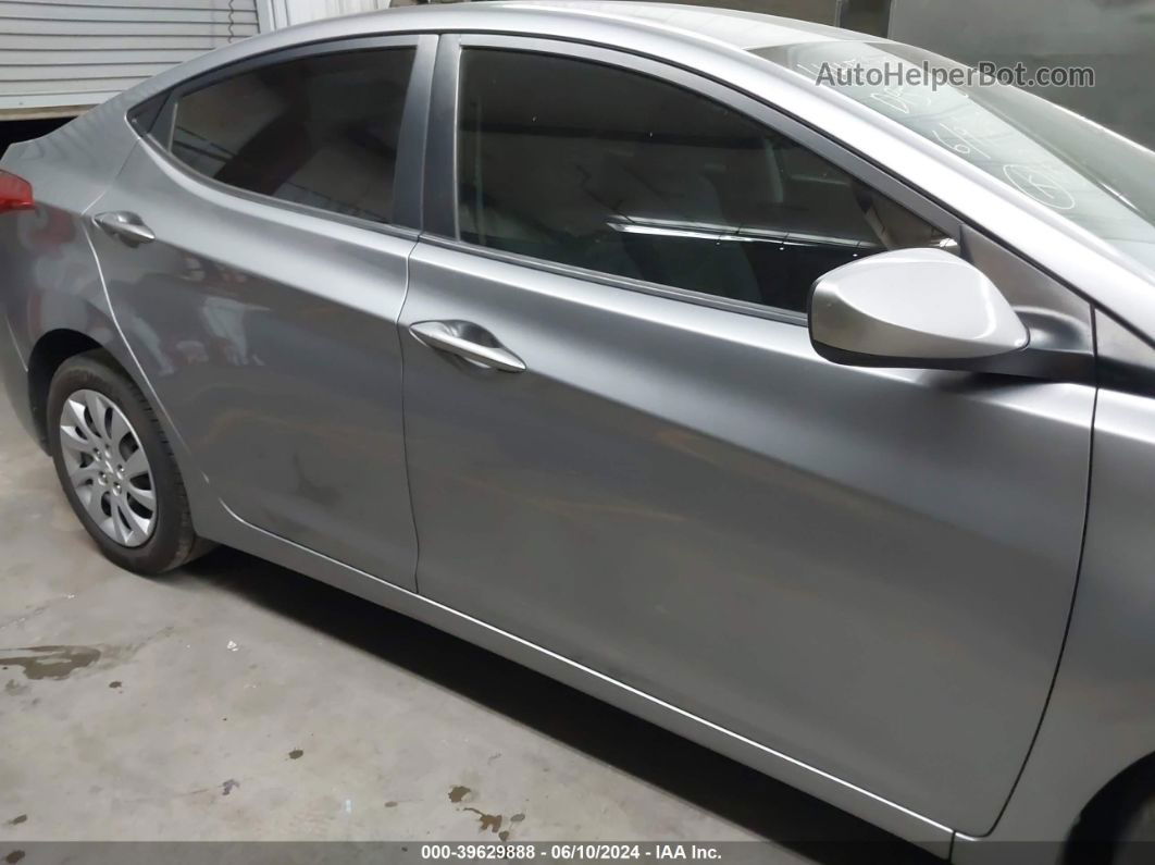 2012 Hyundai Elantra Gls (ulsan Plant) Silver vin: KMHDH4AE6CU282259