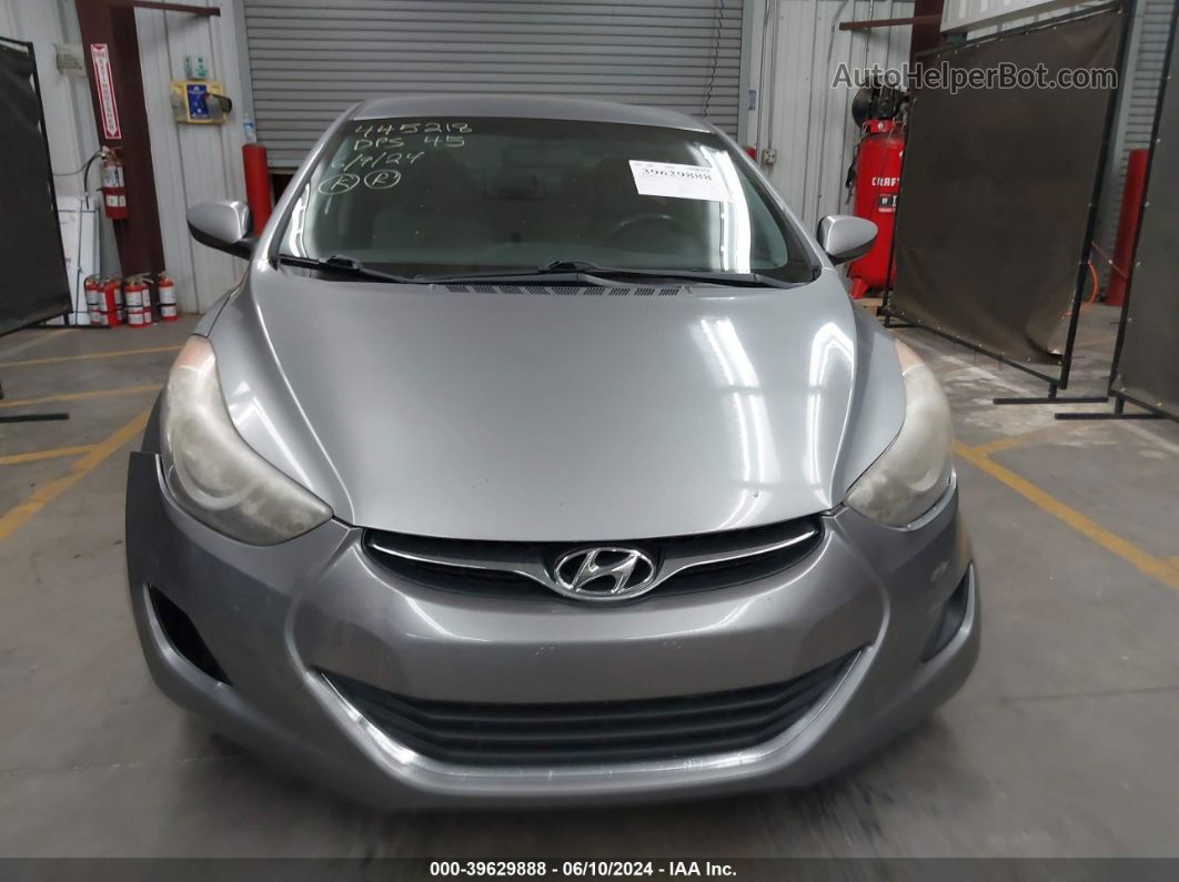 2012 Hyundai Elantra Gls (ulsan Plant) Silver vin: KMHDH4AE6CU282259