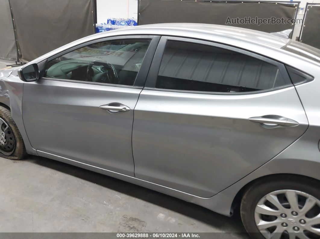 2012 Hyundai Elantra Gls (ulsan Plant) Silver vin: KMHDH4AE6CU282259