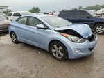 2012 Hyundai Elantra Gls Blue vin: KMHDH4AE6CU322405