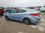 2012 Hyundai Elantra Gls Blue vin: KMHDH4AE6CU322405