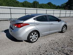 2012 Hyundai Elantra Gls Silver vin: KMHDH4AE6CU378425