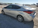 2012 Hyundai Elantra Gls Silver vin: KMHDH4AE6CU378425