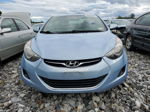 2013 Hyundai Elantra Gls Blue vin: KMHDH4AE6DU525375