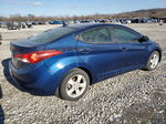 2013 Hyundai Elantra Gls Blue vin: KMHDH4AE6DU550101