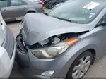 2013 Hyundai Elantra Limited Silver vin: KMHDH4AE6DU569537