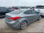 2013 Hyundai Elantra Limited Silver vin: KMHDH4AE6DU569537