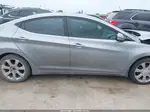 2013 Hyundai Elantra Limited Silver vin: KMHDH4AE6DU569537
