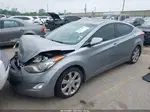 2013 Hyundai Elantra Limited Silver vin: KMHDH4AE6DU569537