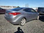 2013 Hyundai Elantra Gls Gray vin: KMHDH4AE6DU619904