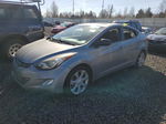 2013 Hyundai Elantra Gls Gray vin: KMHDH4AE6DU619904