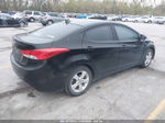 2013 Hyundai Elantra Gls Black vin: KMHDH4AE6DU693467
