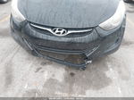 2013 Hyundai Elantra Gls Black vin: KMHDH4AE6DU693467