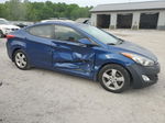 2013 Hyundai Elantra Gls Blue vin: KMHDH4AE6DU737029