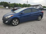 2013 Hyundai Elantra Gls Blue vin: KMHDH4AE6DU737029