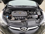 2013 Hyundai Elantra Gls Black vin: KMHDH4AE6DU815695