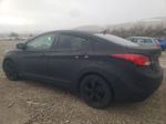 2013 Hyundai Elantra Gls Black vin: KMHDH4AE6DU999827