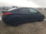 2013 Hyundai Elantra Gls Black vin: KMHDH4AE6DU999827