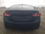 2013 Hyundai Elantra Gls Black vin: KMHDH4AE6DU999827