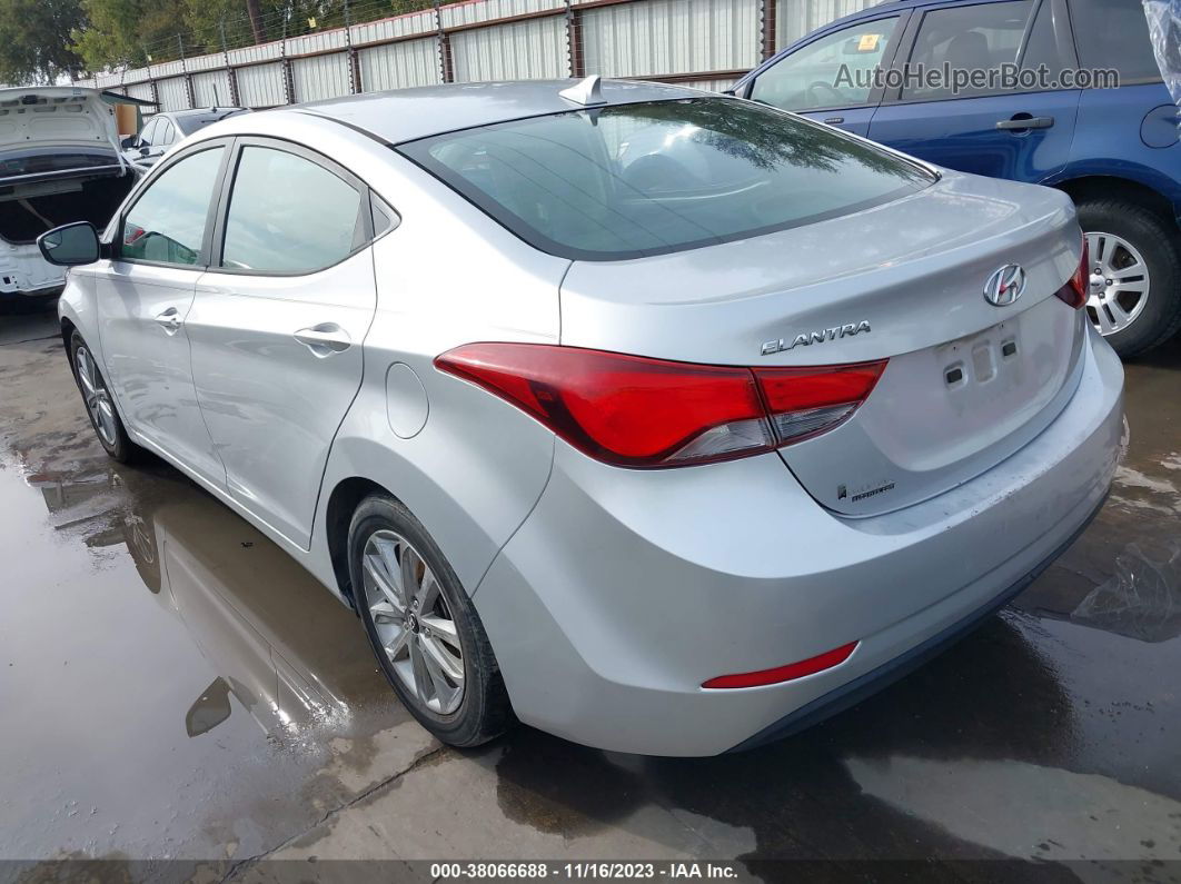 2014 Hyundai Elantra Se (ulsan Plant) Silver vin: KMHDH4AE6EU041823