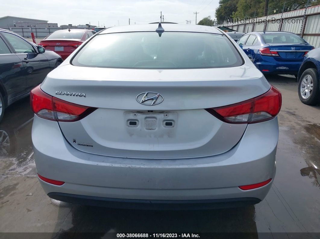 2014 Hyundai Elantra Se (ulsan Plant) Silver vin: KMHDH4AE6EU041823