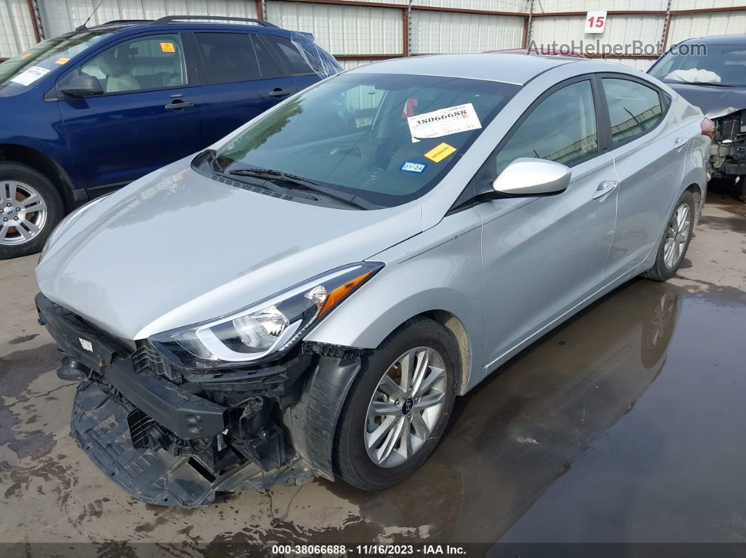 2014 Hyundai Elantra Se (ulsan Plant) Silver vin: KMHDH4AE6EU041823