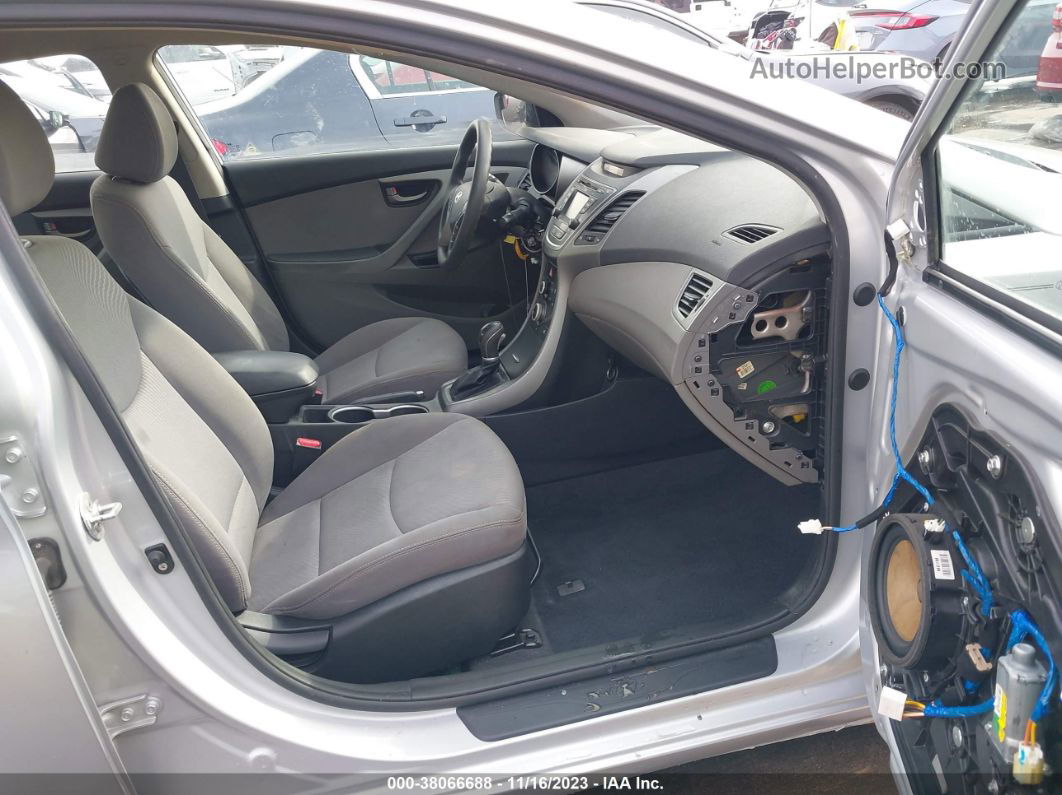 2014 Hyundai Elantra Se (ulsan Plant) Silver vin: KMHDH4AE6EU041823