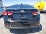 2014 Hyundai Elantra Se Black vin: KMHDH4AE6EU046164