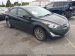 2014 Hyundai Elantra Se Черный vin: KMHDH4AE6EU062364