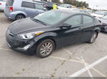 2014 Hyundai Elantra Se Черный vin: KMHDH4AE6EU062364