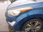 2014 Hyundai Elantra Limited Синий vin: KMHDH4AE6EU071338