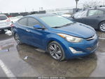 2014 Hyundai Elantra Limited Blue vin: KMHDH4AE6EU071338