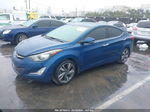 2014 Hyundai Elantra Limited Blue vin: KMHDH4AE6EU071338