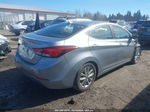 2014 Hyundai Elantra Se Silver vin: KMHDH4AE6EU158477