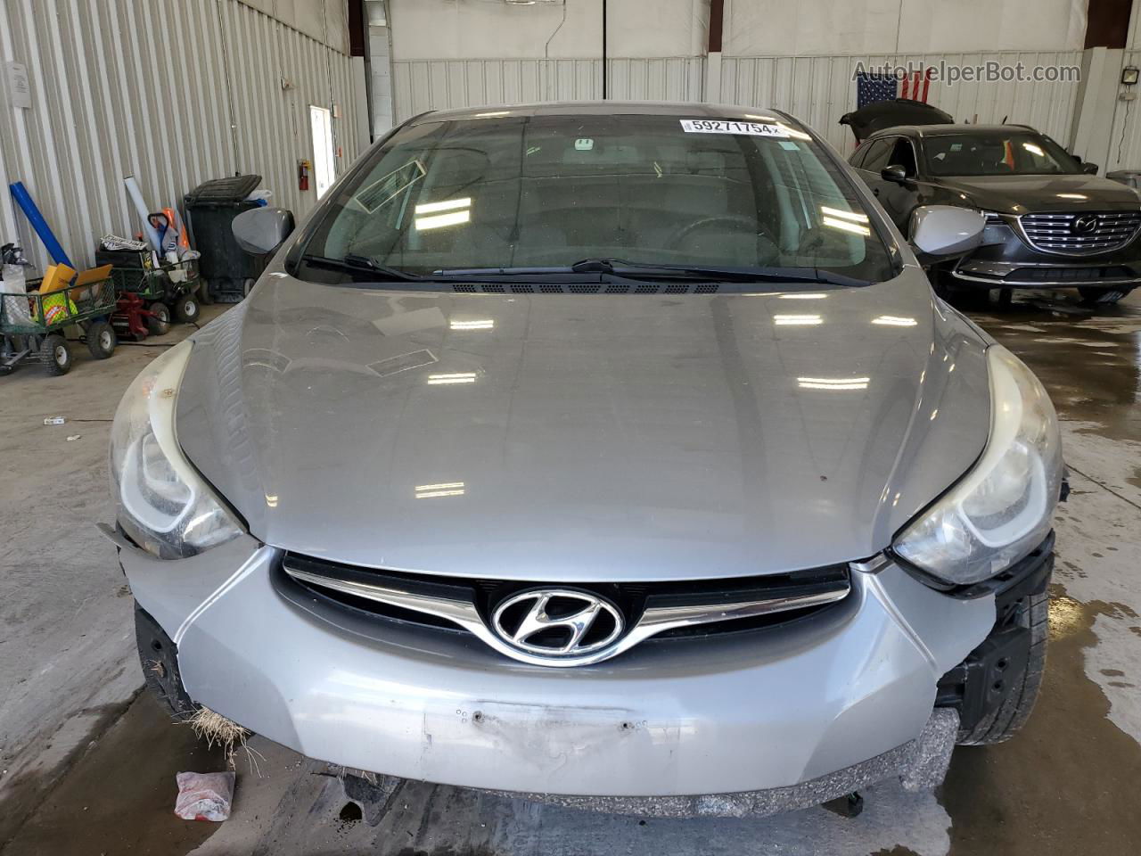 2014 Hyundai Elantra Se Blue vin: KMHDH4AE6EU167096