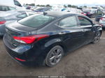 2014 Hyundai Elantra Limited Black vin: KMHDH4AE6EU171892