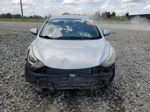 2014 Hyundai Elantra Se Серебряный vin: KMHDH4AE6EU187588