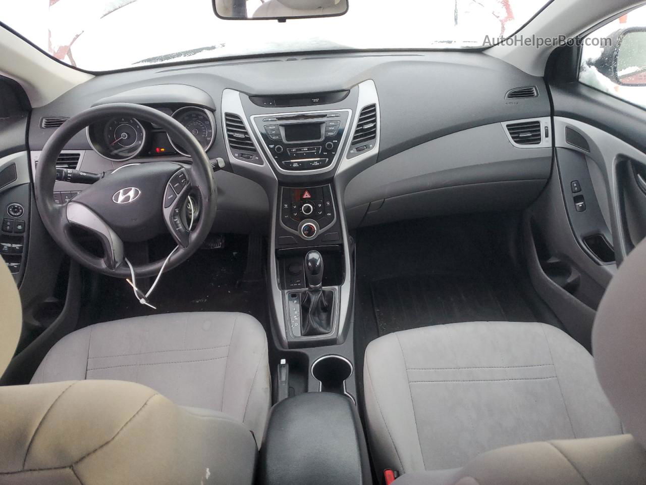 2014 Hyundai Elantra Se Красный vin: KMHDH4AE6EU203160