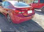 2016 Hyundai Elantra Limited Red vin: KMHDH4AE6GU603464